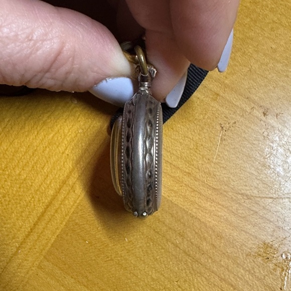 Vintage Pocket Watch with Black Strap - Picture 5 of 7